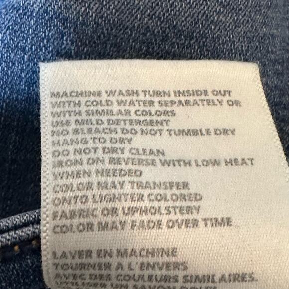 L'Agence Chantal Low Rise Skinny Medium Wash Cotton Blend Stretch Jeans 28 NWT - Picture 10 of 10